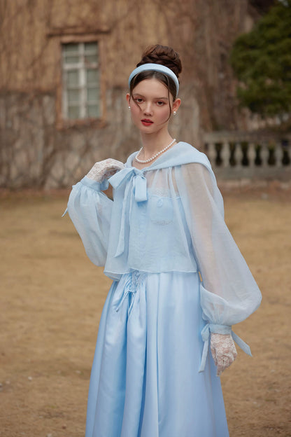 Cinderella Princess Satin Corset Gown