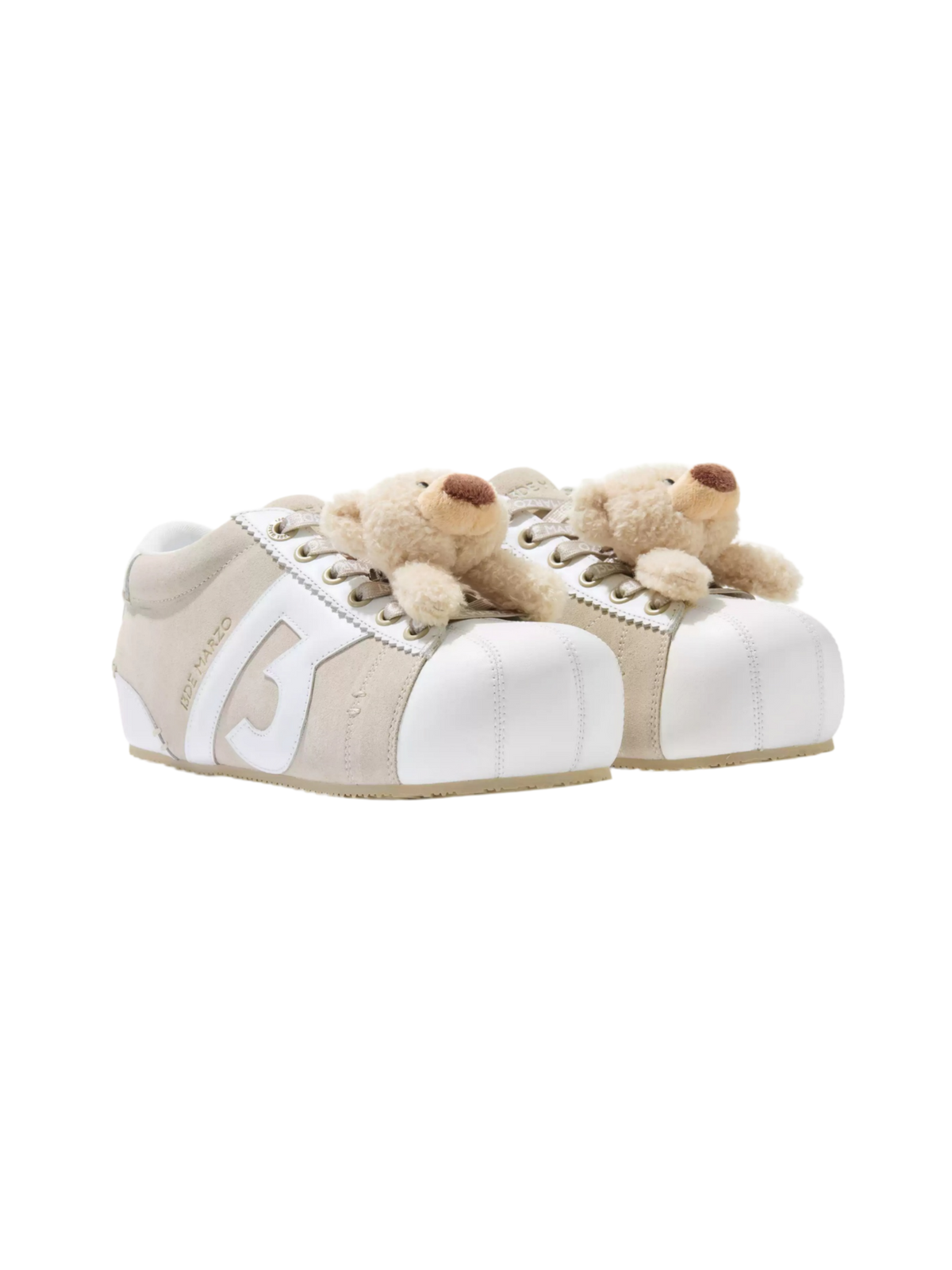 Bear Suede Chunky Low-Tops