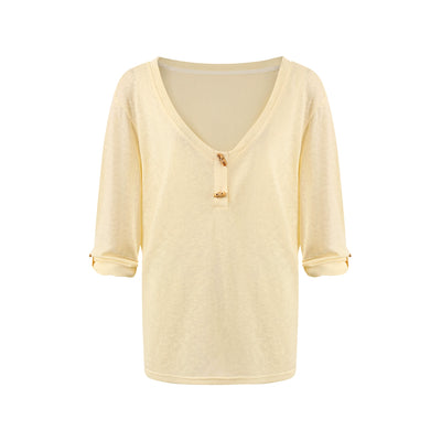 Yellow Pullover / S