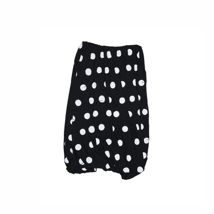 Polka Dot Knot Midi Skirt