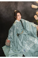 "清熙" Round-collar Robe Hanfu - CHINASQUAD