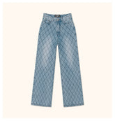 Wild World Wild Fence Wide Leg Jeans - CHINASQUAD