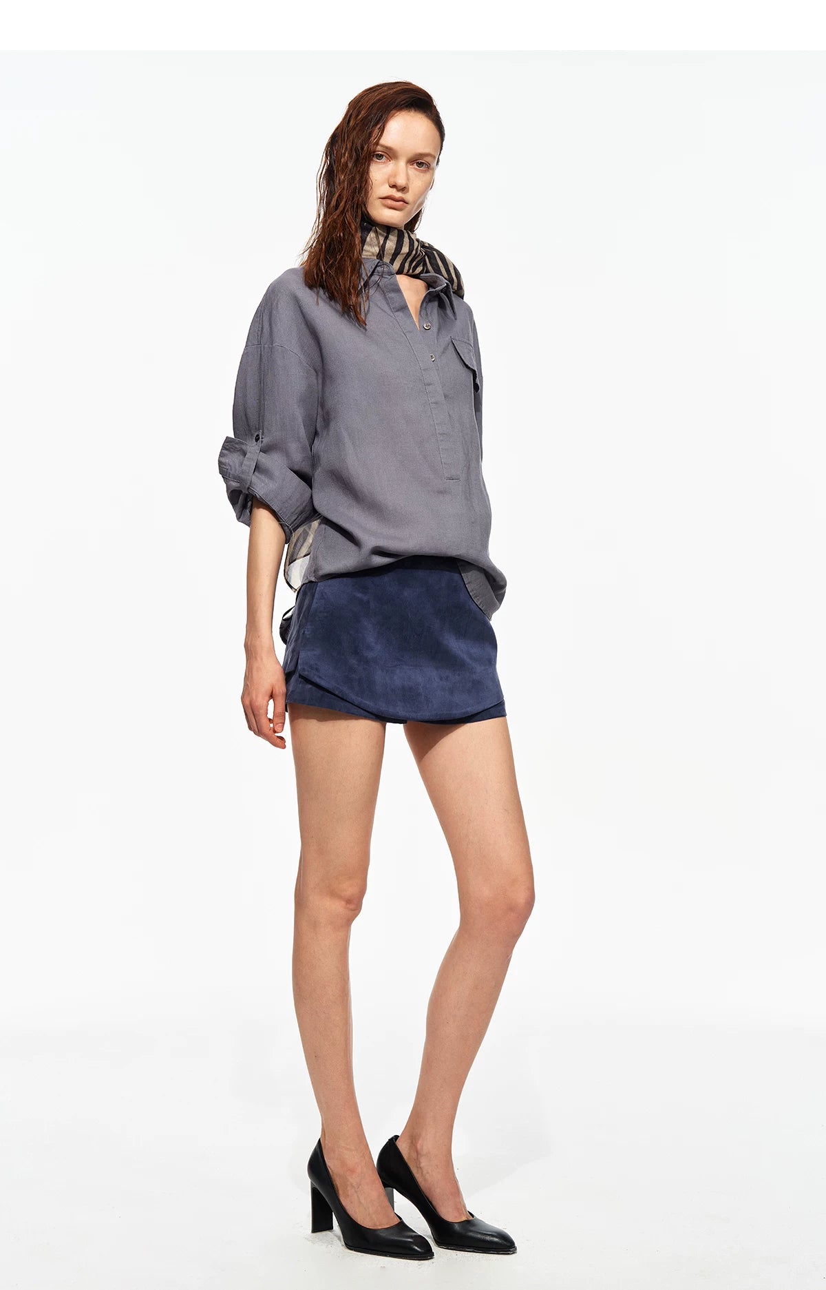 Tencel Linen Textured Shirt
