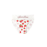 Lace-trimmed Rhinestone-studded Triangle Panties - CHINASQUAD