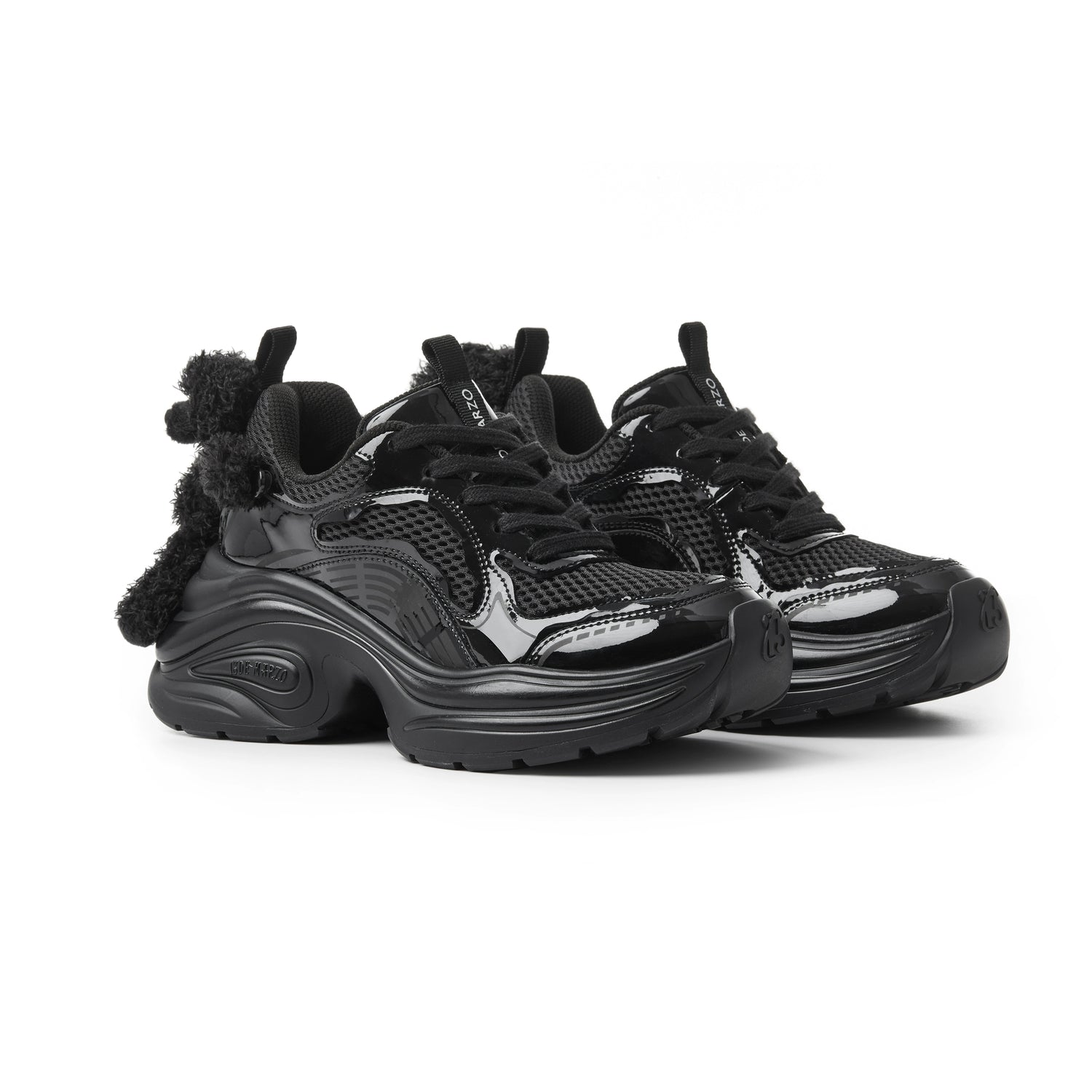 Retro Round-Toe Chunky Casual Shoes