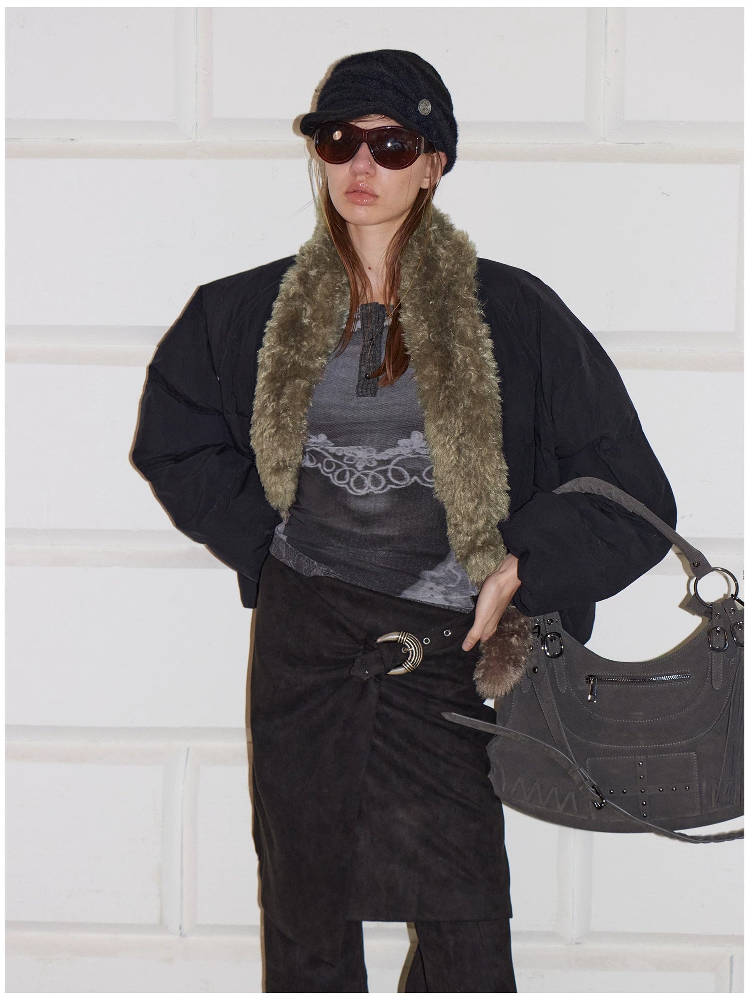 90% Duck Down Fur-Trimmed Parka