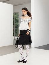 Waistband Spliced Lace Slit Suit Midi Skirt - CHINASQUAD