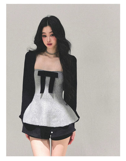 Princess-Style T-Shirt Tank &amp; Cape Two-Piece Set