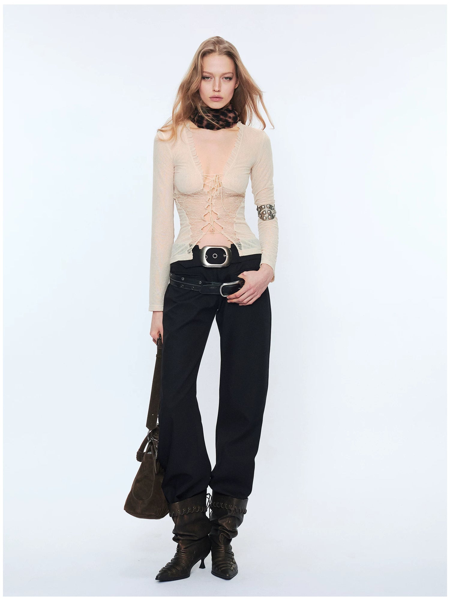 Mesh Panel Drawstring Base Layer