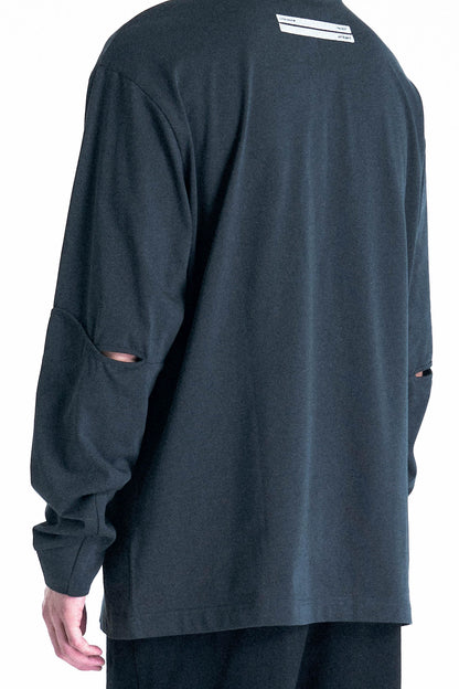 Disjointed Structure Long Sleeve T-Shirt