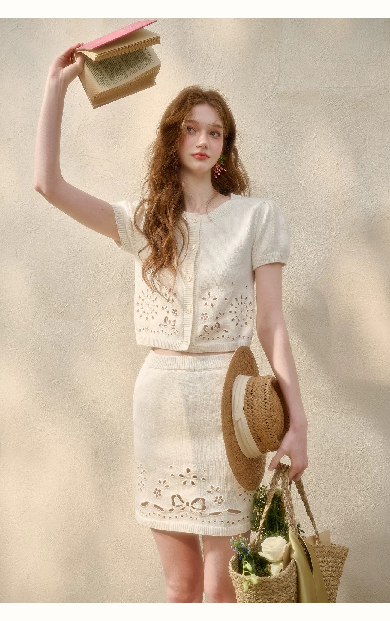 Breathing Flowers Cotton Embroidered Set