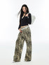 Leopard Print Straight-Leg Pants - CHINASQUAD