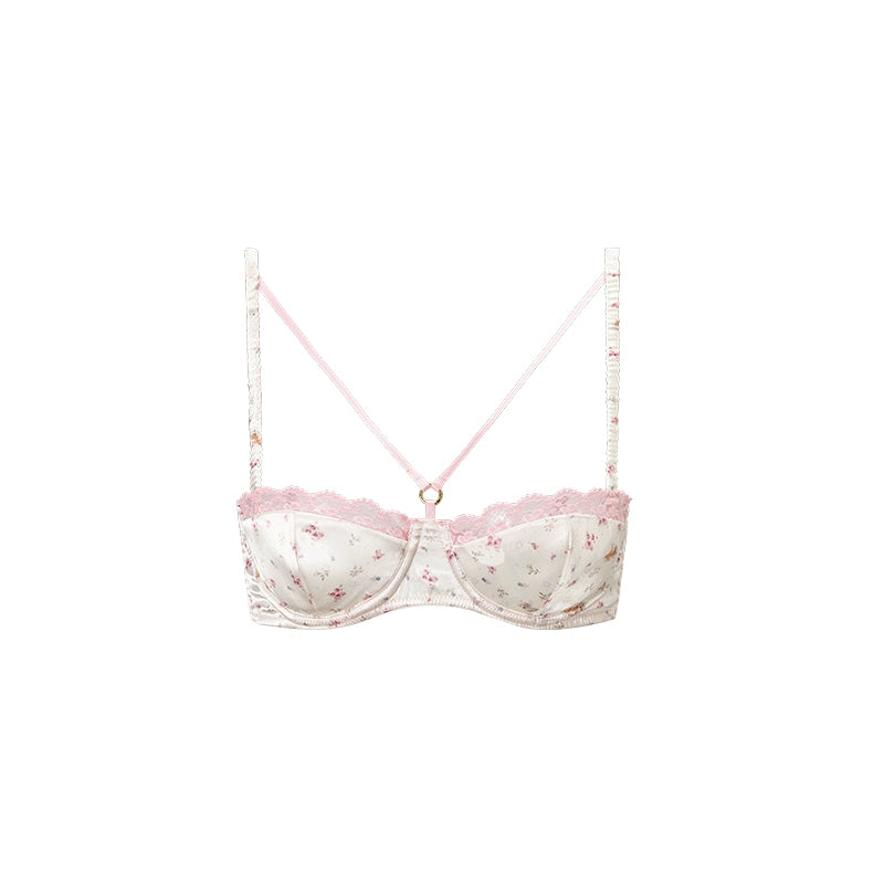 Classic Lace Satin Bra - CHINASQUAD