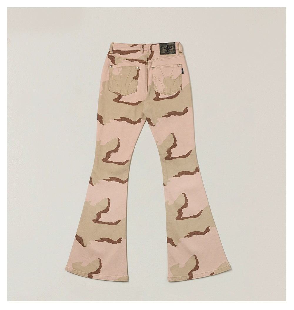 COMPASS Classic Storm Denim Flare Pants