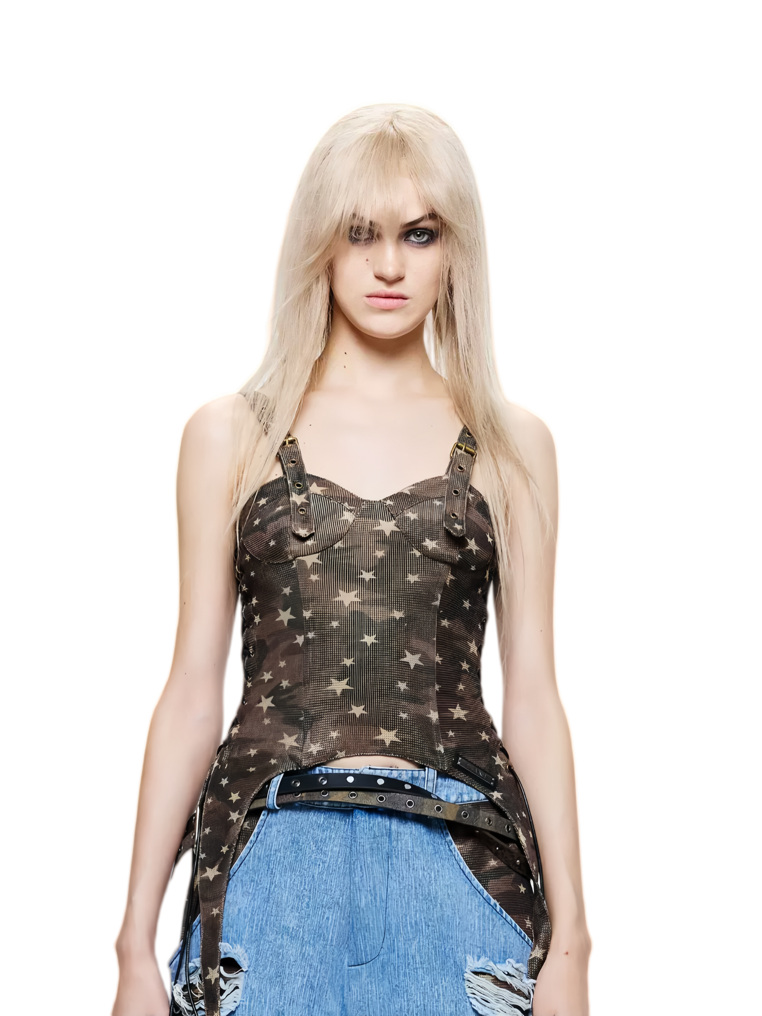 24ANS Camouflage Corset Camisole – view 3