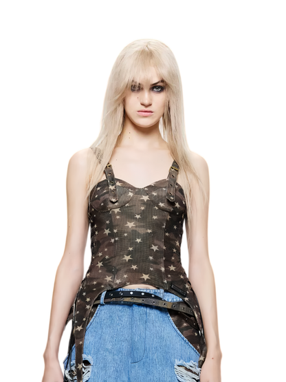 24ANS Camouflage Corset Camisole – view 3