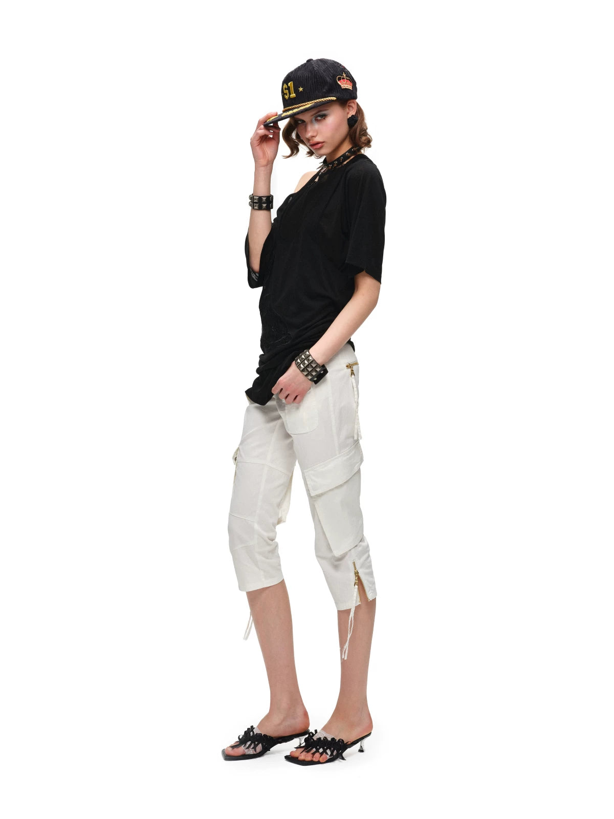 Snoopy Layered Relaxed Fit Two-Piece T-Shirt Set