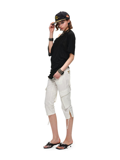 Snoopy Layered Relaxed Fit Two-Piece T-Shirt Set