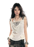 Cest Nous Sequin Lattice Pocket Cami – Vest & Tank Tops