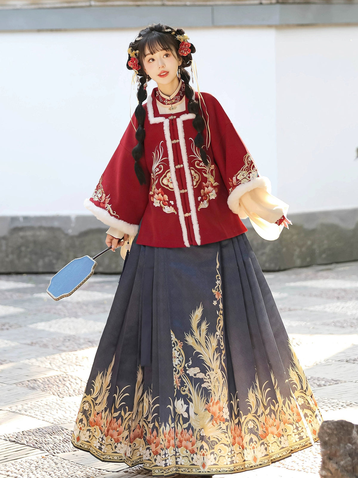 (Final Sale）"岁岁年年"Ming- Dynasty Hanfu Set