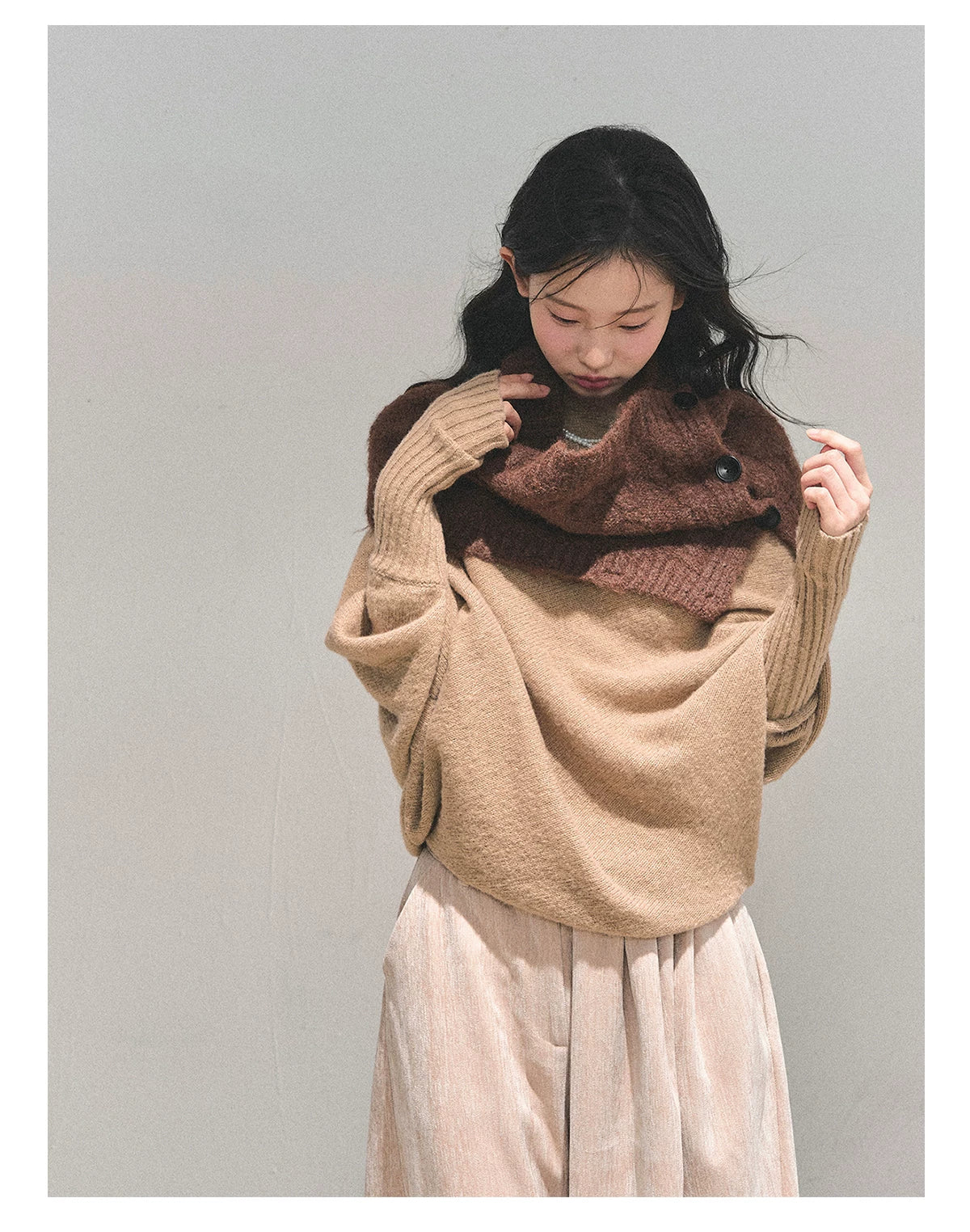 Soft Sweet Off-Shoulder Knit Sweater