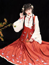 "轻花蝶影"Ming-Dynasty Hanfu Set - CHINASQUAD