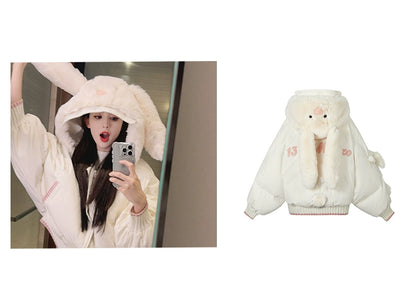 Patchwork Gulnazar Edition Hooded Down Jacket