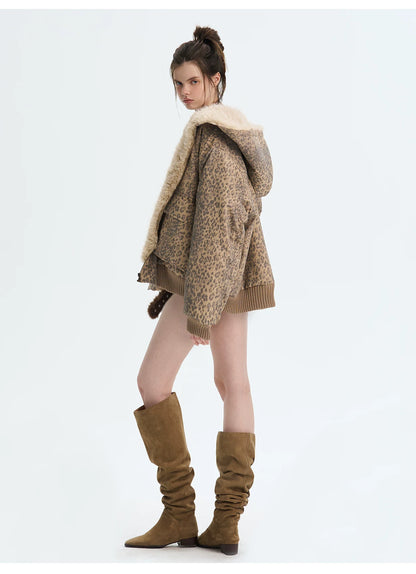 Eco Faux-Fur Hooded Jacket