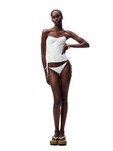 Jacquard Fishbone Strapless Sexy Swimsuit - CHINASQUAD