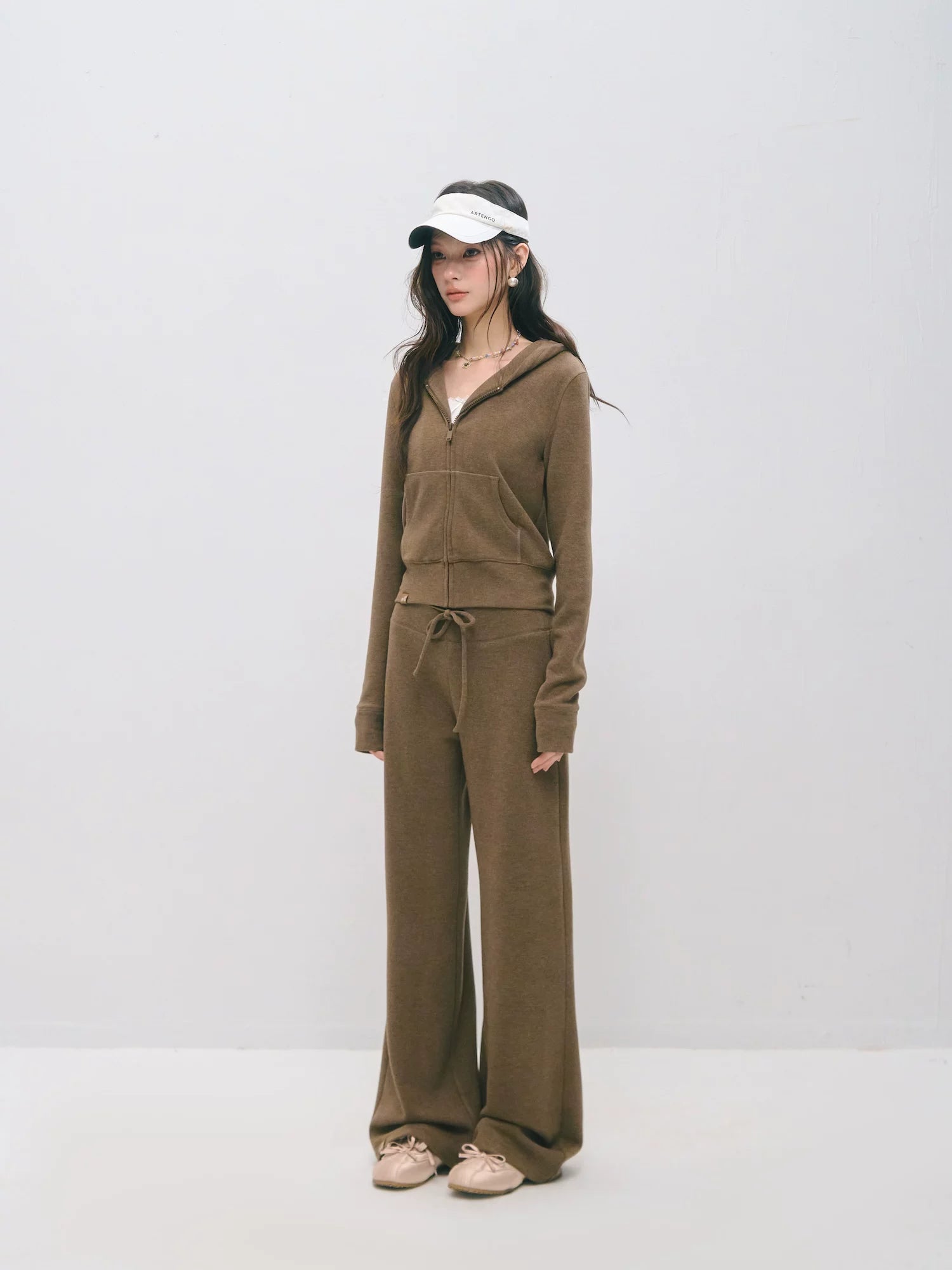 Hooded Sweatshirt &amp; Relaxed Sweatpants Set