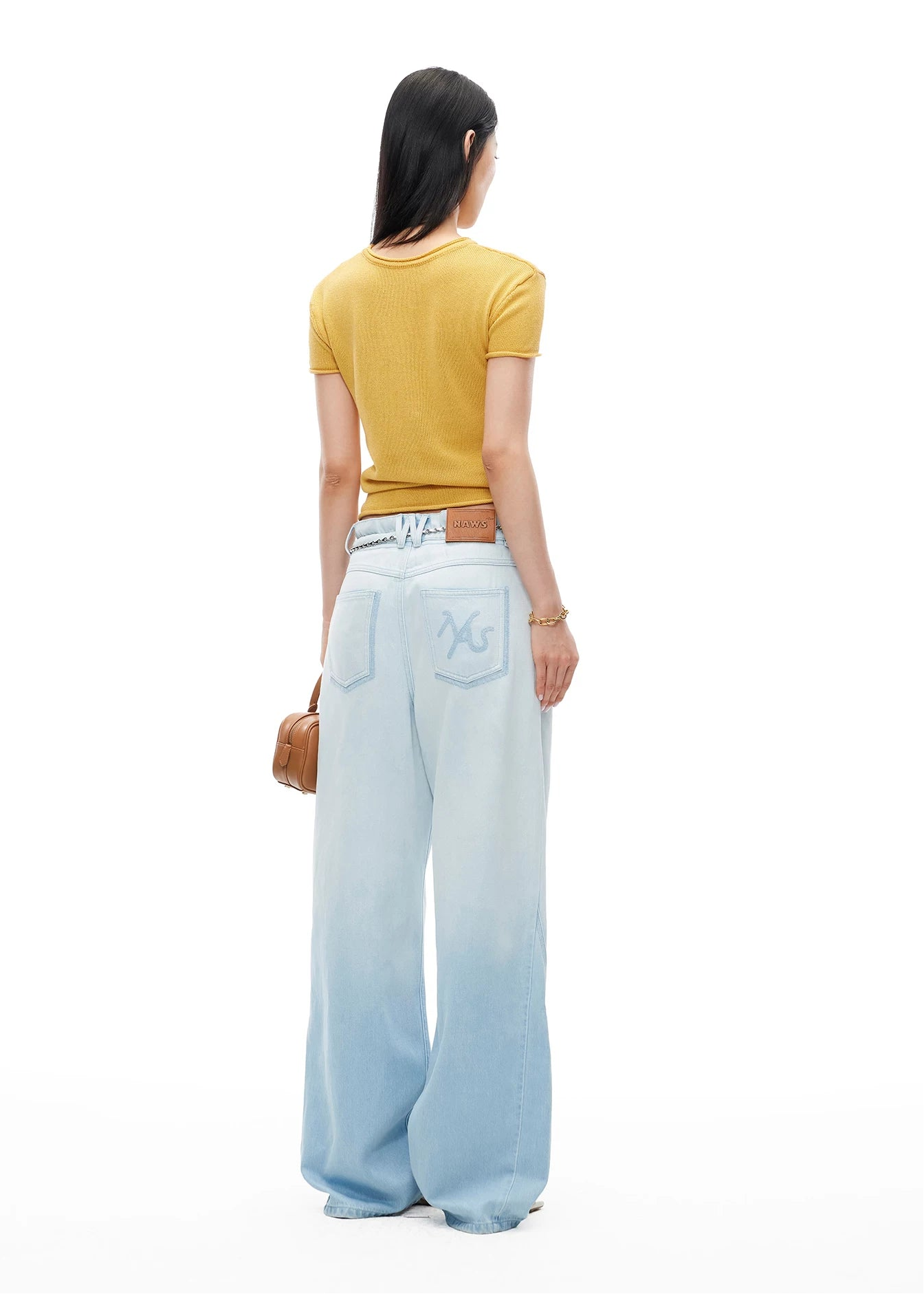 Firework Embroidered Silk Linen Tee