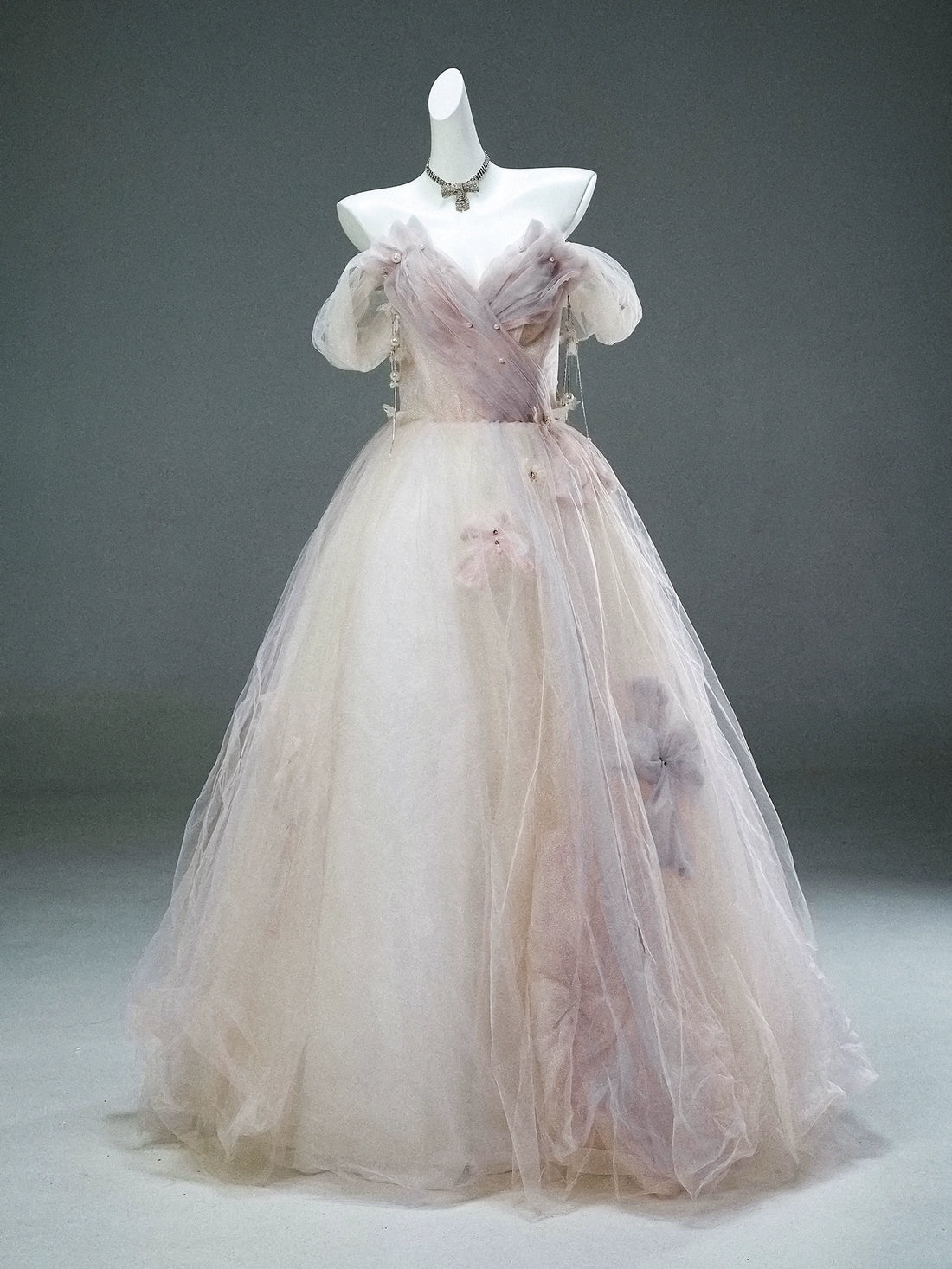 Petal Shatter Reverie Couture Gown