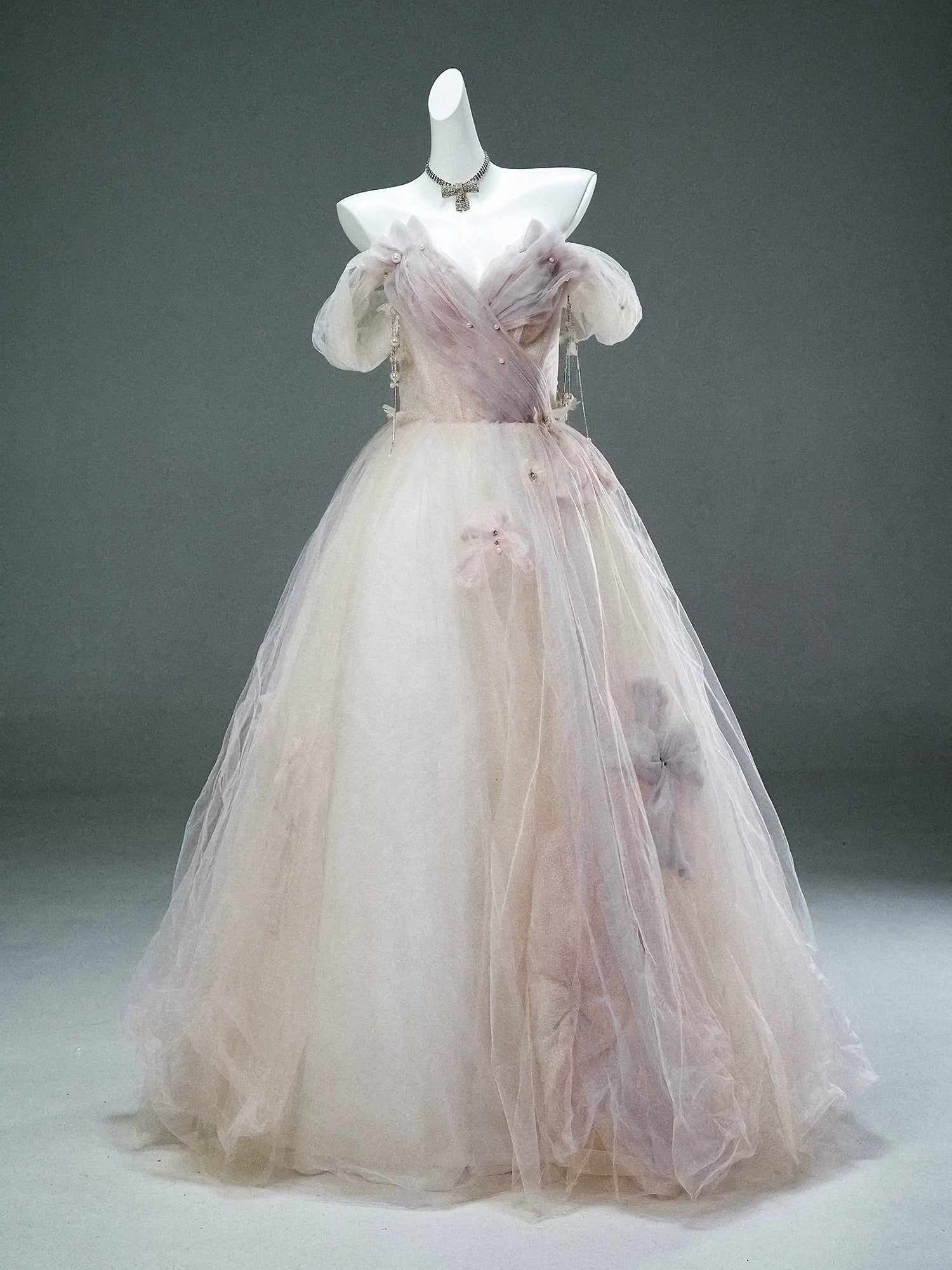 Petal Shatter Reverie Couture Gown