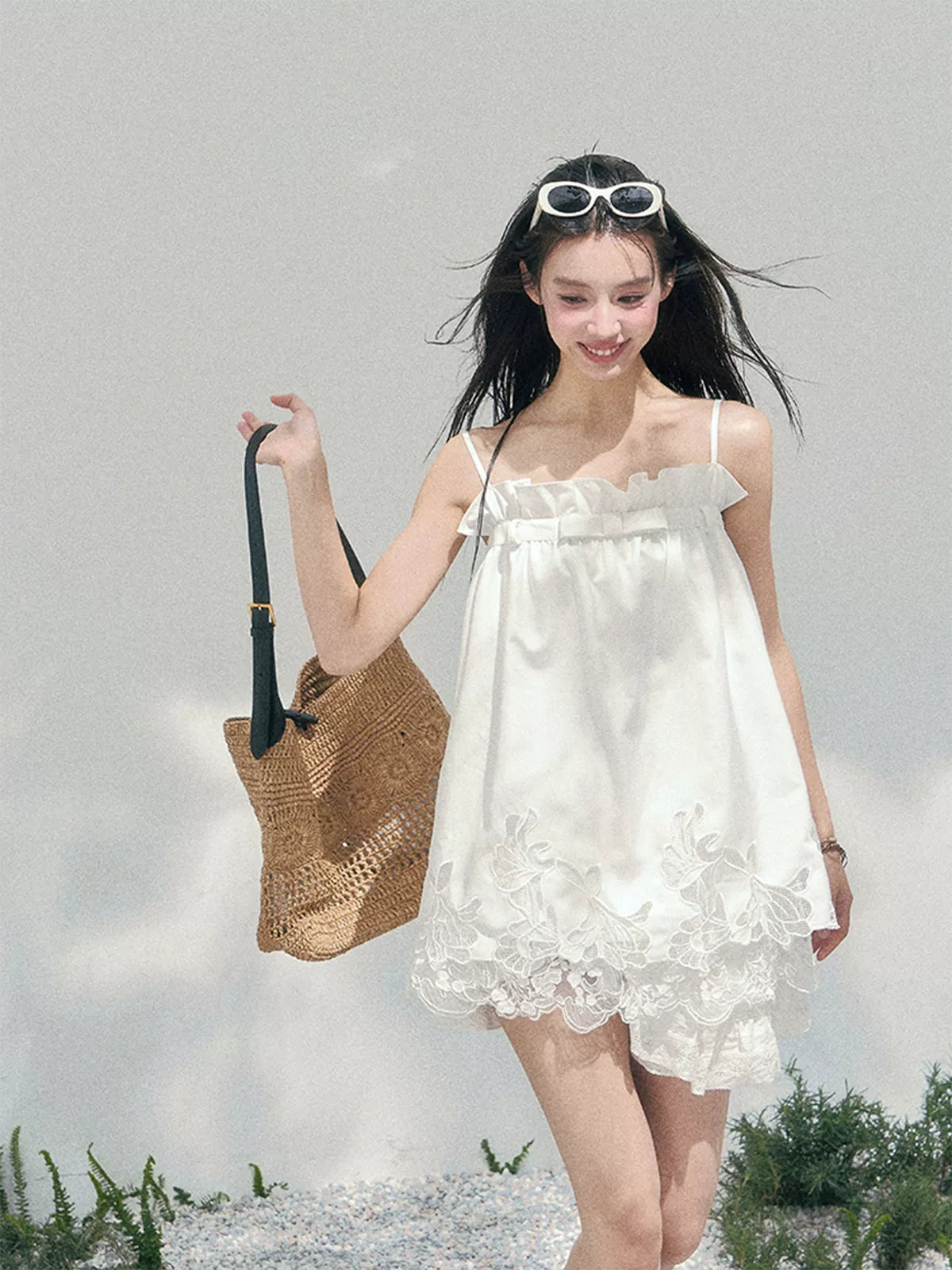 Bouquet Summer Lace Camisole Top