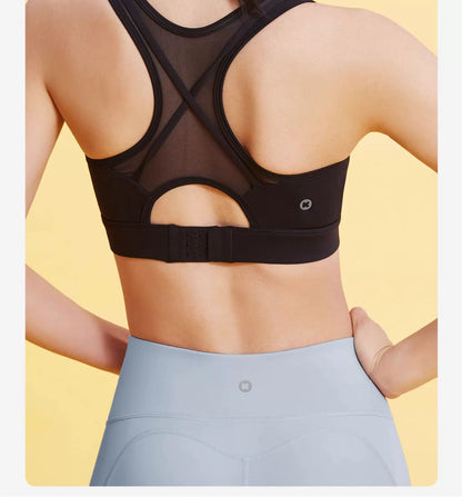 Removable Padded Cups Integrated Sports Bra