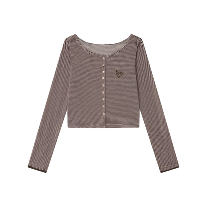 Lyocell Knit Cardigan Lace-Trim Camisole Set