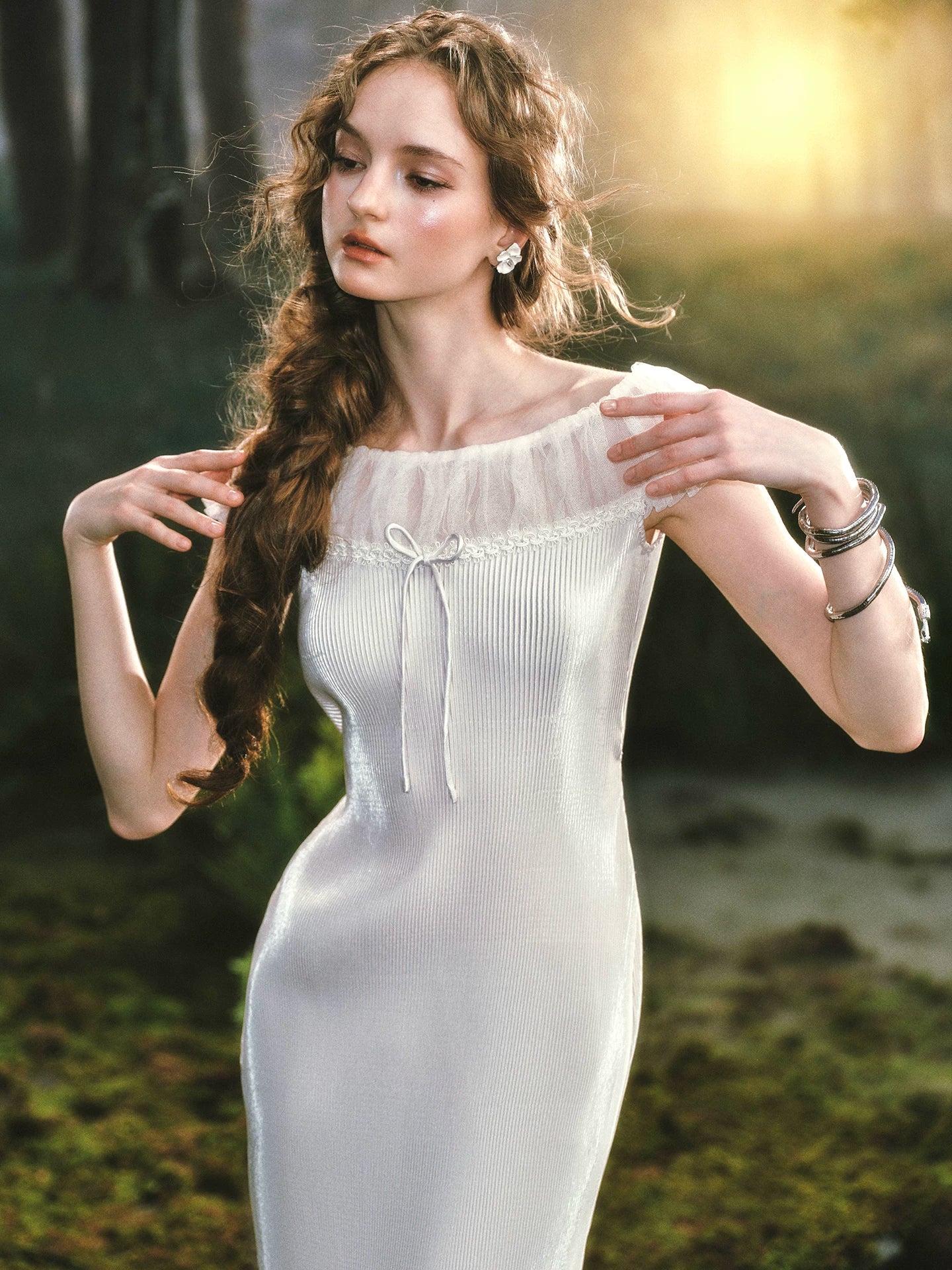 Little White Serpent – French Empire First Love Dress