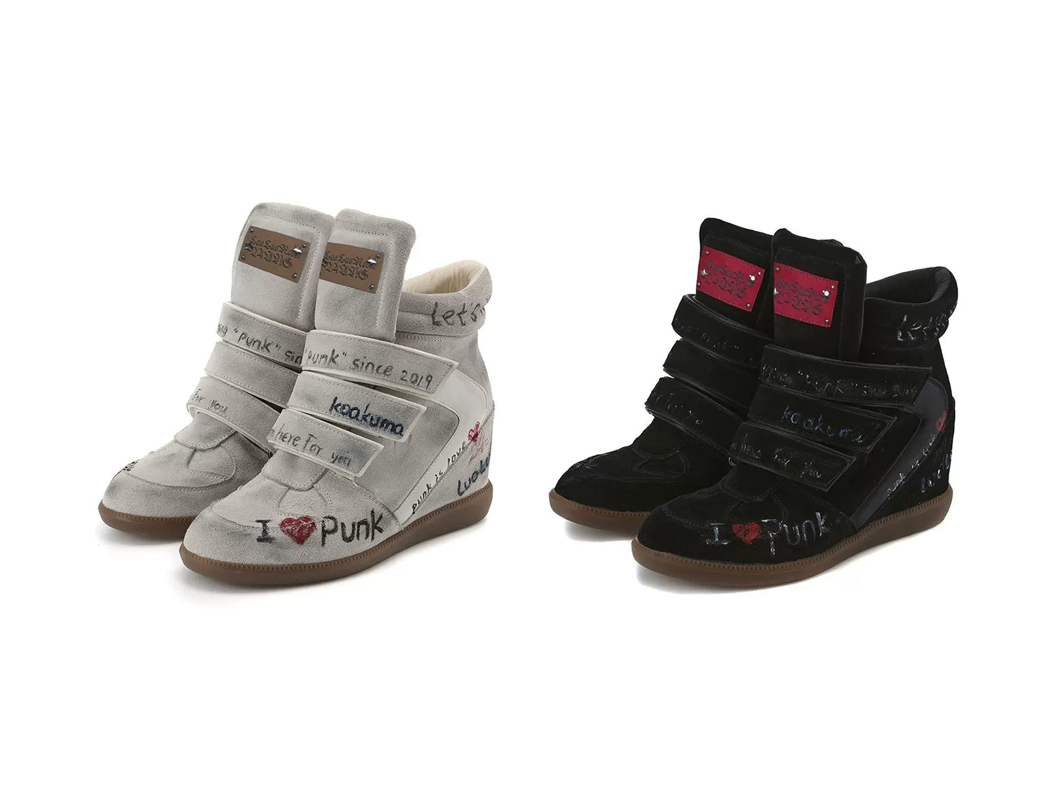 High-Heel Sport Sneakers