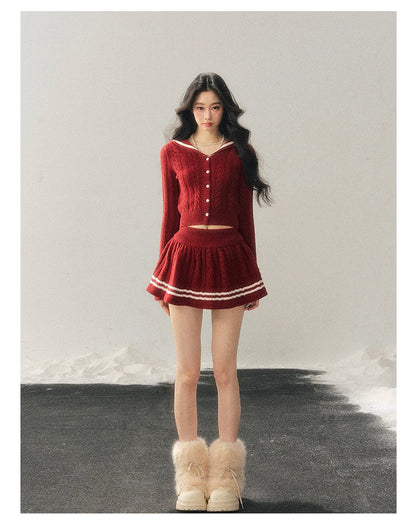 Whispering Evening Breeze Knit Set