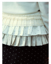 Tiered Polka Dot Layered Skirt - CHINASQUAD
