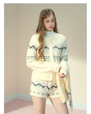 Beige Cardigan(Pre-sale) / S