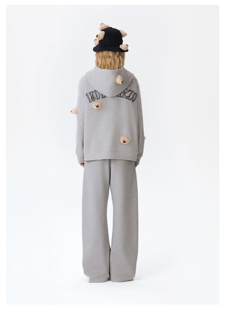 Teddy Cloud Zip Hoodie