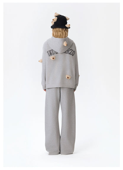 Teddy Cloud Zip Hoodie