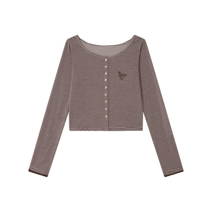 Lyocell Knit Cardigan Lace-Trim Camisole Set