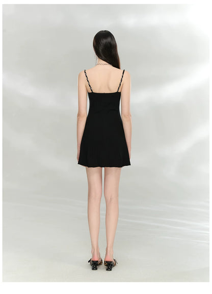Avocado Green Slim-Fit Midi Slip Dress