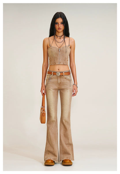 RAGE Wildstorm Handcrafted Flared Denim Pants