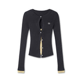 Fake Two-Piece Perth Knit Cardigan - CHINASQUAD