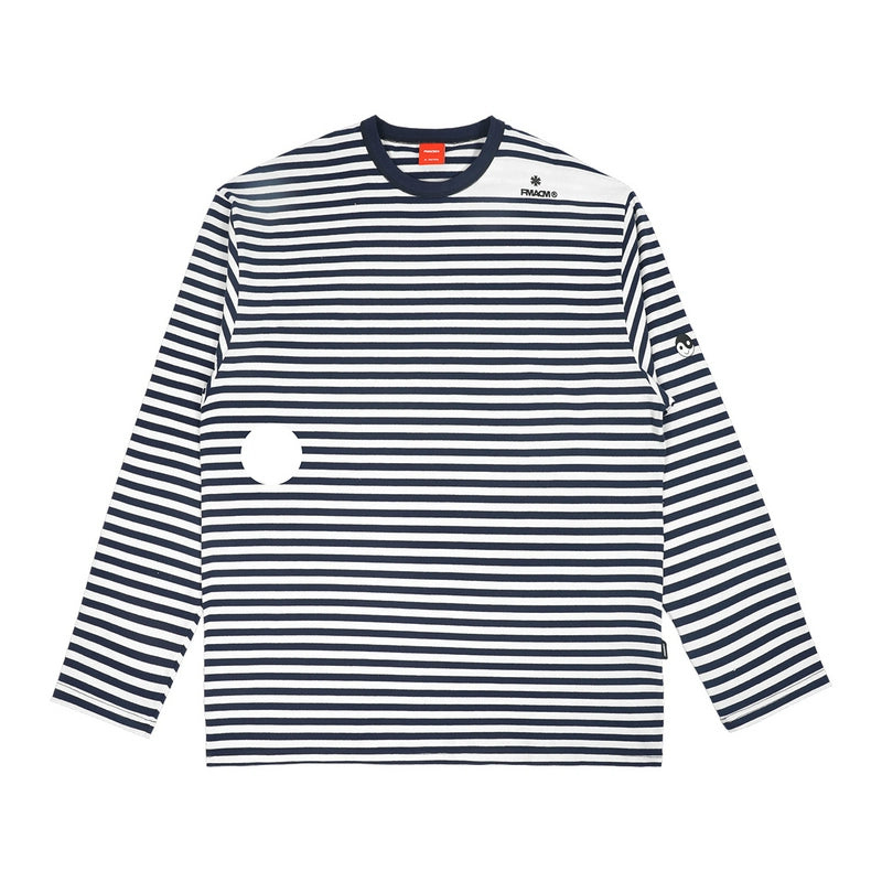 Striped Long-Sleeve T-Shirt - CHINASQUAD