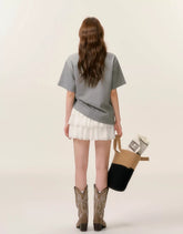 Beaded Bow-knot T-Shirt - CHINASQUAD