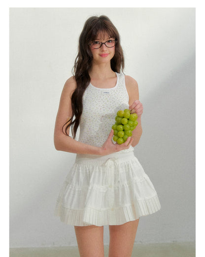 Air Like Green Apples Cotton Floral T-Shirt